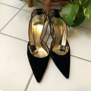 Dolce & Gabbana velvet heels